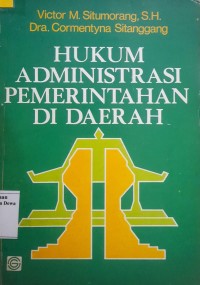 Image of Hukum Admnistrasi Pemerintahan di Daerah