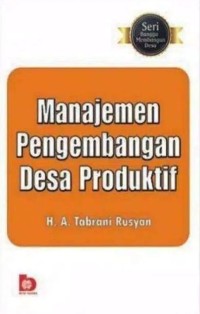 Image of Manajemen Pengembangan Desa Produktif