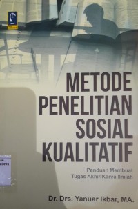 Image of Metode Penelitian Sosial Kualitatif