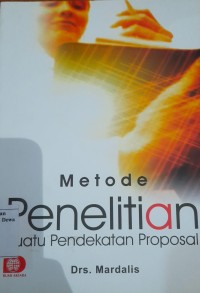 Image of Metode Penelitian (Suatu Pendekatan Proposal)
