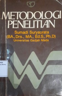 Image of Metodologi Penelitian