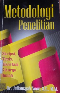 Image of Metodologi Penelitian
