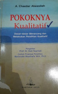 Image of Pokoknya Kualitatif